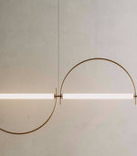 Arched Linear Led Chandelier