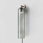 Art Glass Tube Plug-In Sconce