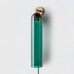 Art Glass Tube Plug-In Sconce