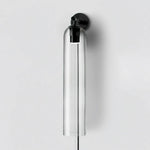 Art Glass Tube Plug-In Sconce