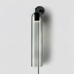 Art Glass Tube Plug-In Sconce