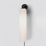 Art Glass Tube Plug-In Sconce