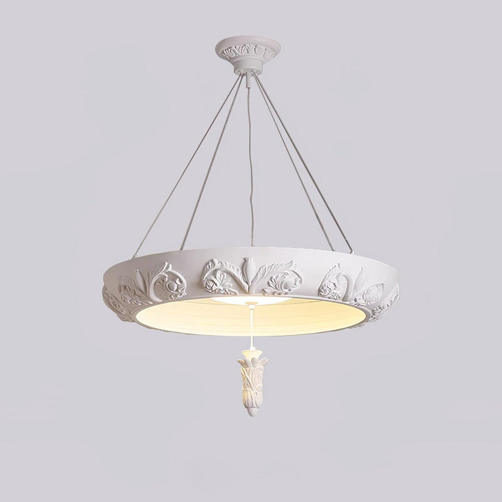 Artistic Carved Chandelier