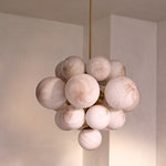 Aurelia Alabaster Cluster Chandelier