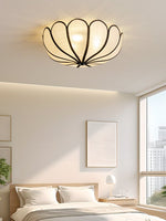 Aurelia Natural Fiber Petal Ceiling Light