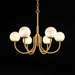 Aurelian Alabaster Globe Chandelier