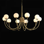 Aurelian Alabaster Globe Chandelier