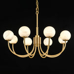 Aurelian Alabaster Globe Chandelier