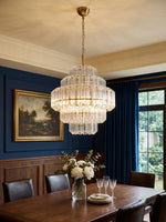 Aurum Cascade Glass Chandelier