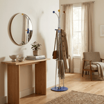 Ball Top Standing Coat Rack