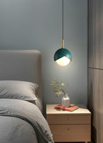 Blue Drop Pendant Light