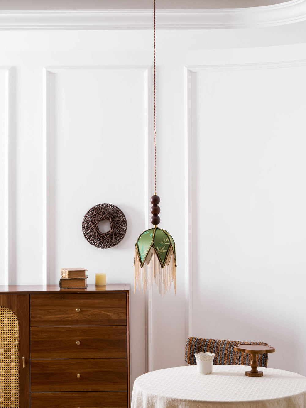 Bette Fringed Pendant Lamp