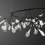 Black Big O Firefly LED Chandelier