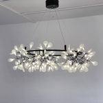 Black Big O Firefly LED Chandelier