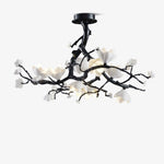 Black Copper Tree Chandelier