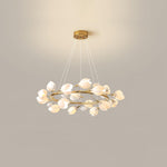 Porcelain Magnolia Chandelier