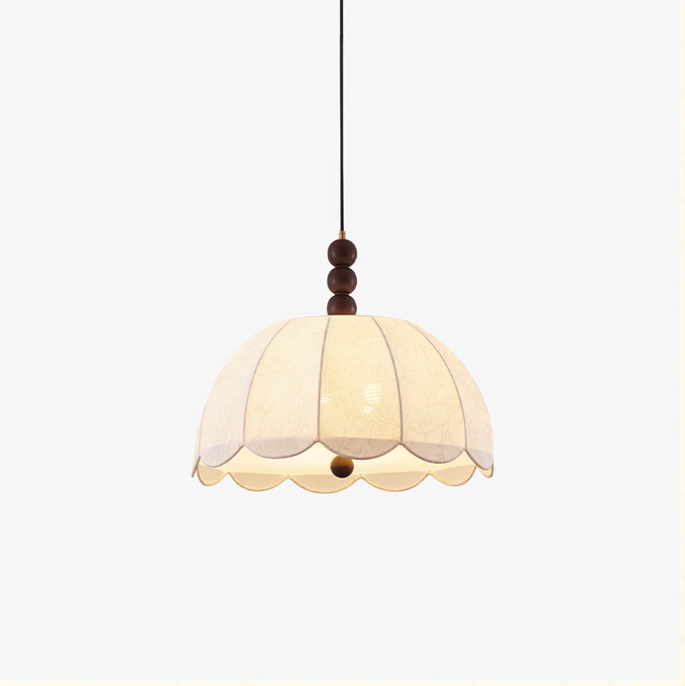 Blossom Fabric Swag Pendant Light