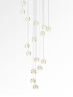 Crystal Bubbles Balls Pendant Lamp