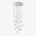 Crystal Bubbles Balls Pendant Lamp