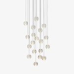 Crystal Bubbles Balls Pendant Lamp