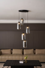 Bottle Glass Pendant Light