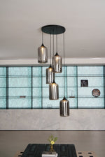 Bottle Glass Pendant Light