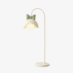 Bow Trim Petal Shade Floor Lamp