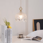 Bowl Shade Pendant Lamp – Copper & Glass Retro