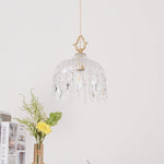 Bowl Shade Pendant Lamp – Copper & Glass Retro