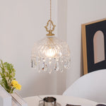 Bowl Shade Pendant Lamp – Copper & Glass Retro