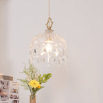Bowl Shade Pendant Lamp – Copper & Glass Retro