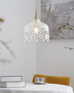 Bowl Shade Pendant Lamp – Copper & Glass Retro