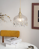 Bowl Shade Pendant Lamp – Copper & Glass Retro