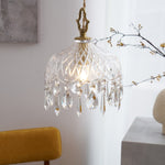 Bowl Shade Pendant Lamp – Copper & Glass Retro