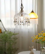 Bowl Shade Pendant Lamp – Copper & Glass Retro