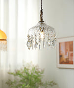 Bowl Shade Pendant Lamp – Copper & Glass Retro