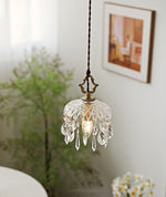 Bowl Shade Pendant Lamp – Copper & Glass Retro