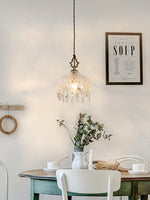 Bowl Shade Pendant Lamp – Copper & Glass Retro