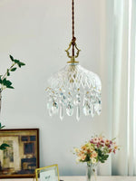 Bowl Shade Pendant Lamp – Copper & Glass Retro
