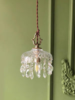 Bowl Shade Pendant Lamp – Copper & Glass Retro