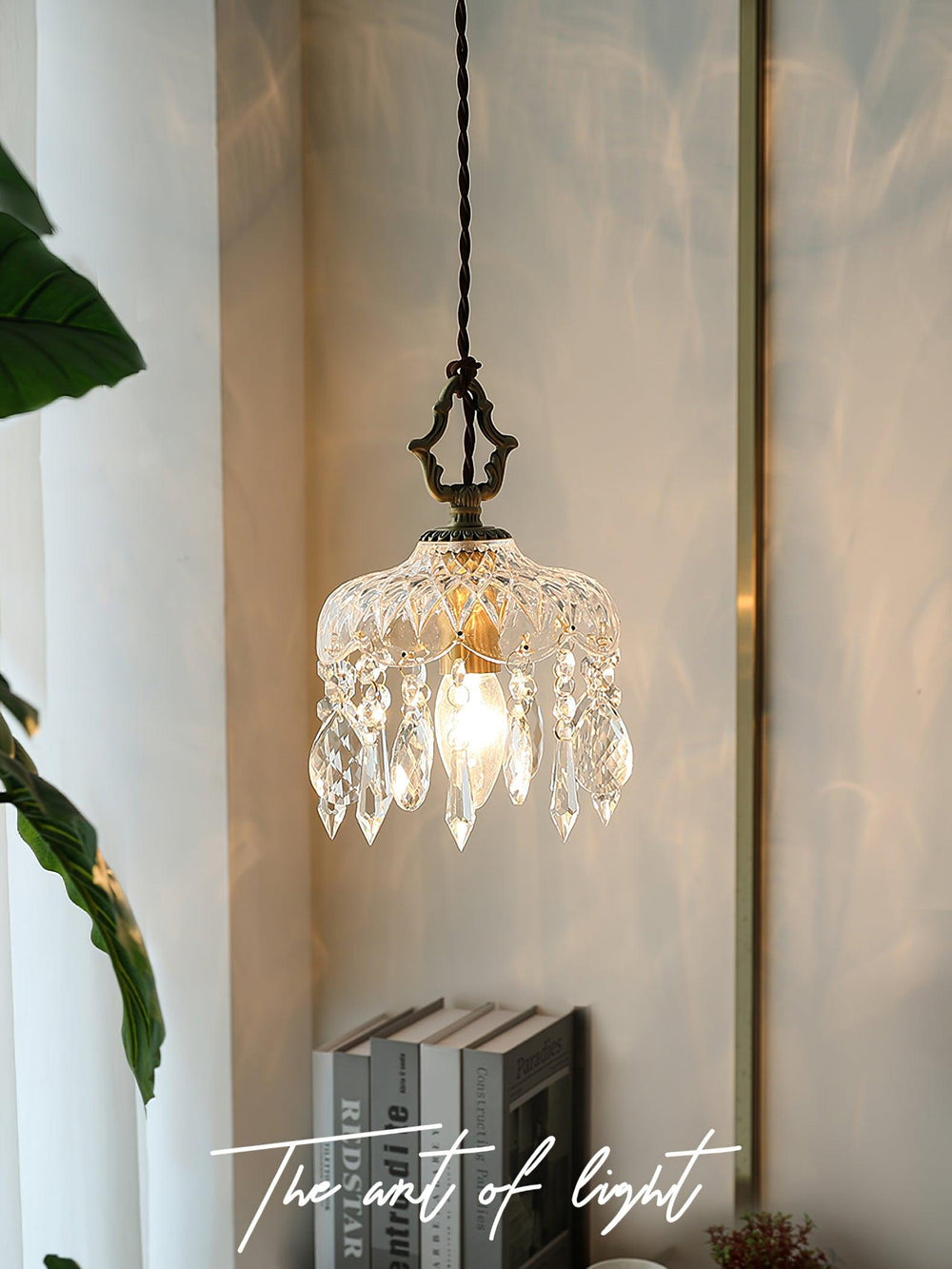 Bowl Shade Pendant Lamp – Copper & Glass Retro