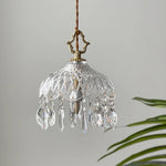 Bowl Shade Pendant Lamp – Copper & Glass Retro