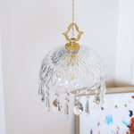 Bowl Shade Pendant Lamp – Copper & Glass Retro