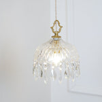 Bowl Shade Pendant Lamp – Copper & Glass Retro