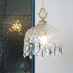 Bowl Shade Pendant Lamp – Copper & Glass Retro
