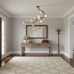 Brass Flower Branch Ceiling Lamp