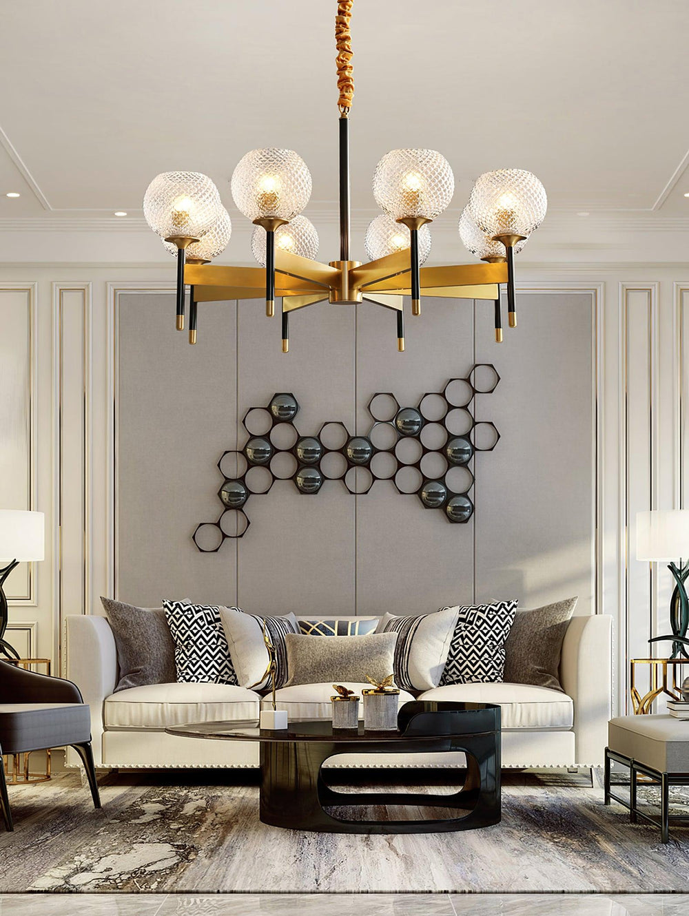 Breton Chandelier