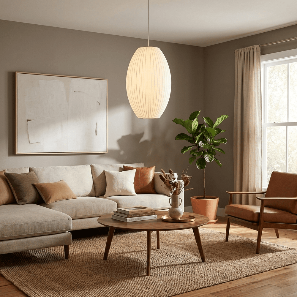 Crisscross Bubble Pendant Light