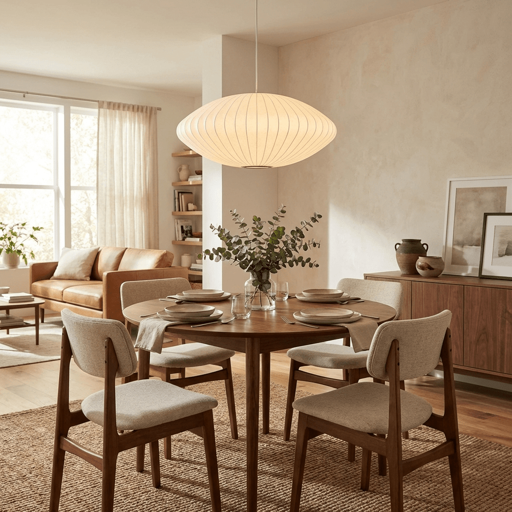 Crisscross Bubble Pendant Light