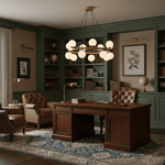Bubbles Brass Ring Chandelier